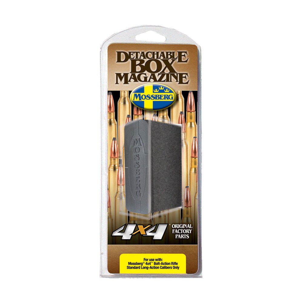mossberg 95033 drop box magazine patriot 5rd 270 win/30 06 springfield/25 06 rem fits mossberg 4x4 long action black polymer Mossberg 95033 Drop Box Magazine Patriot 5rd 270 Win/30-06 Springfield/25-06 Rem Sports South item 58518