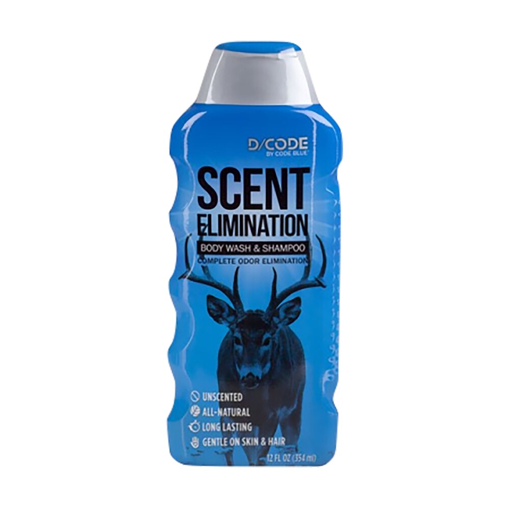 code blue oa1308 body wash/shampoo scent eliminator odorless 12 oz squeeze bottle Code Blue OA1308 Body Wash/Shampoo Scent Eliminator Odorless 12 oz Squeeze Bottle Sports South item 58529