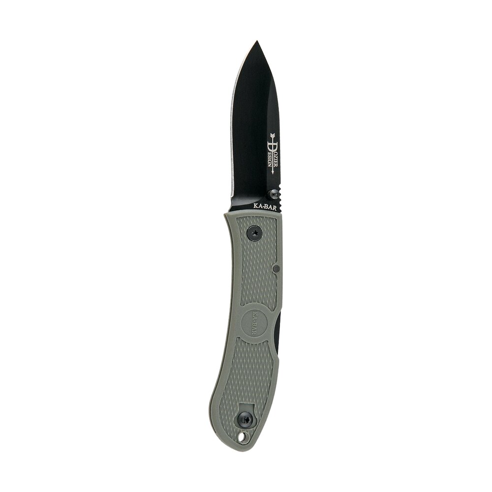 ka bar 4062fg dozier hunter 3" folding drop point plain japanese aus 8a ss blade zytel foliage green handle Ka-Bar 4062FG Dozier Hunter 3" Folding Drop Point Plain Japanese AUS-8A SS Blade Zytel Foliage Sports South item 58654