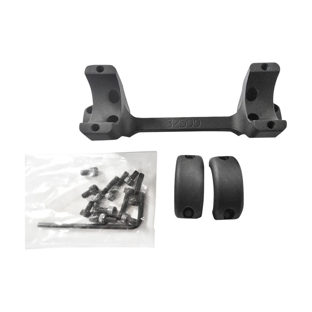 dnz 82500 game reaper scope mount/ring combo matte black 1" tube, fits browning x bolt short action rifle, high rings DNZ 82500 Game Reaper Scope Mount/Ring Combo Matte Black 1" Tube, Sports South item 58756