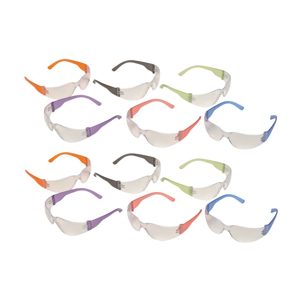 pyramex s4110smp intruder glasses adult clear lens anti scratch polycarbonate 12 pair Pyramex S4110SMP Intruder Glasses Adult Clear Lens Anti-Scratch Polycarbonate 12 Pair Sports South item 59011