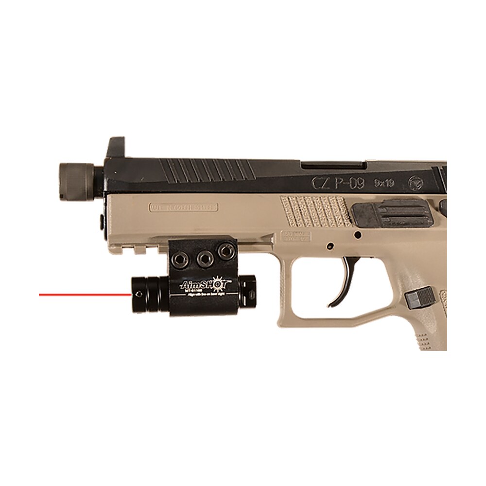 aimshot kt6132 pistol laser red matte black AimShot KT6132 Pistol Laser Red Matte Black Sports South item 59041