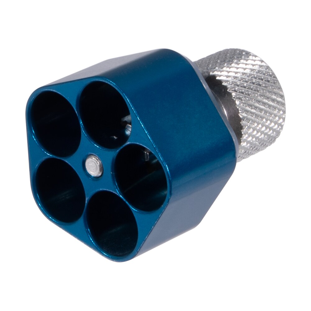 pachmayr 02650 competition speedloader made of aluminum with blue finish for s&w j frame Pachmayr 02650 Competition Speedloader made of Aluminum Sports South item 59165
