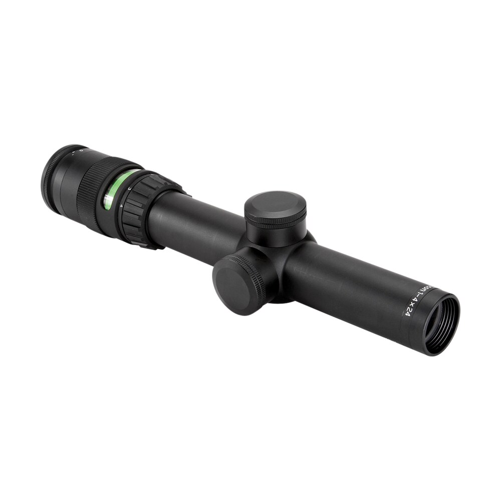 trijicon 200057 accupoint black hardcoat anodized 1 4x 24mm 30mm tube illuminated green triangle post reticle Trijicon 200057 AccuPoint Black Hardcoat Anodized 1-4x 24mm 30mm Tube Illuminated Green Sports South item 59374
