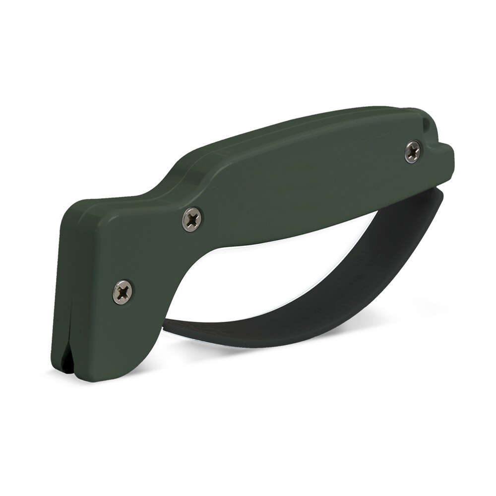 accusharp 008c sharpener hand held hard diamond sharpener ergonomic olive drab handle AccuSharp 008C Sharpener Hand Held Hard Diamond Sharpener Ergonomic Olive Drab Handle Sports South item 59957