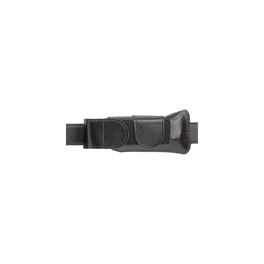 safariland 1233832 horizontal mag pouch single black leather hook & loop compatible with glock 20/21 Safariland 1233832 Horizontal Mag Pouch Single Black Leather Hook & Loop Compatible Sports South item 60163