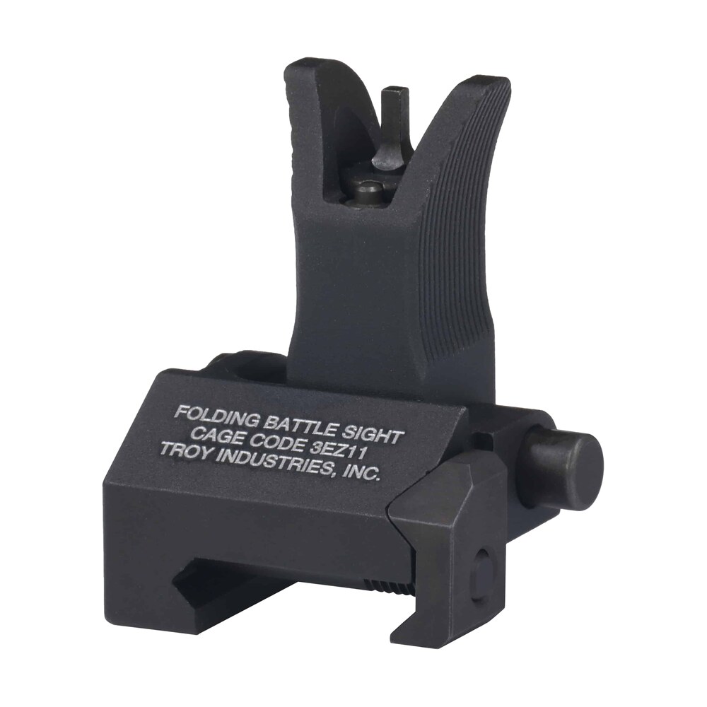 troy ind ssigfbsfmbt00 front folding battlesight m4 black hardcoat anodized Troy Ind SSIGFBSFMBT00 Front Folding BattleSight M4 Black Hardcoat Anodized Sports South item 60501
