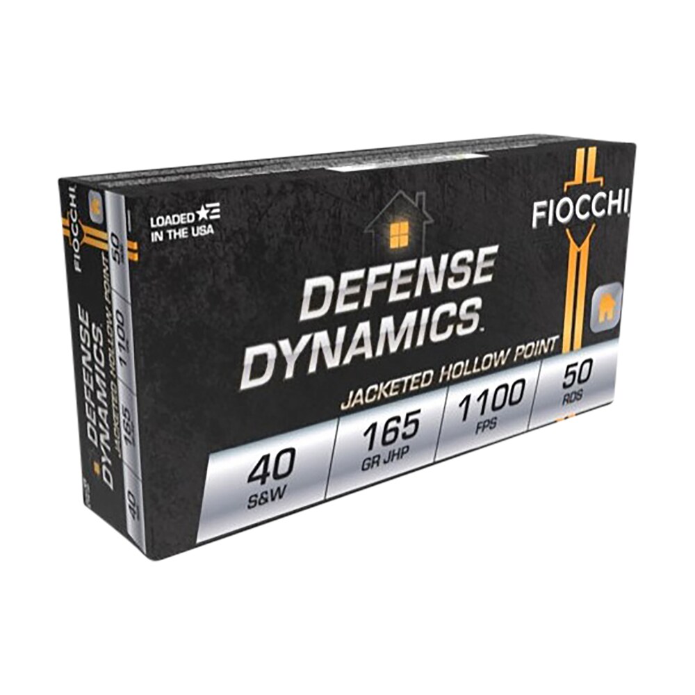 fiocchi 40swc defense dynamics 40s&w 165gr jacketed hollow point 50 per box/20 case Fiocchi 40SWC Defense Dynamics 40S&W 165gr Jacketed Hollow Point 50 Per Box/20 Case Sports South item 60577