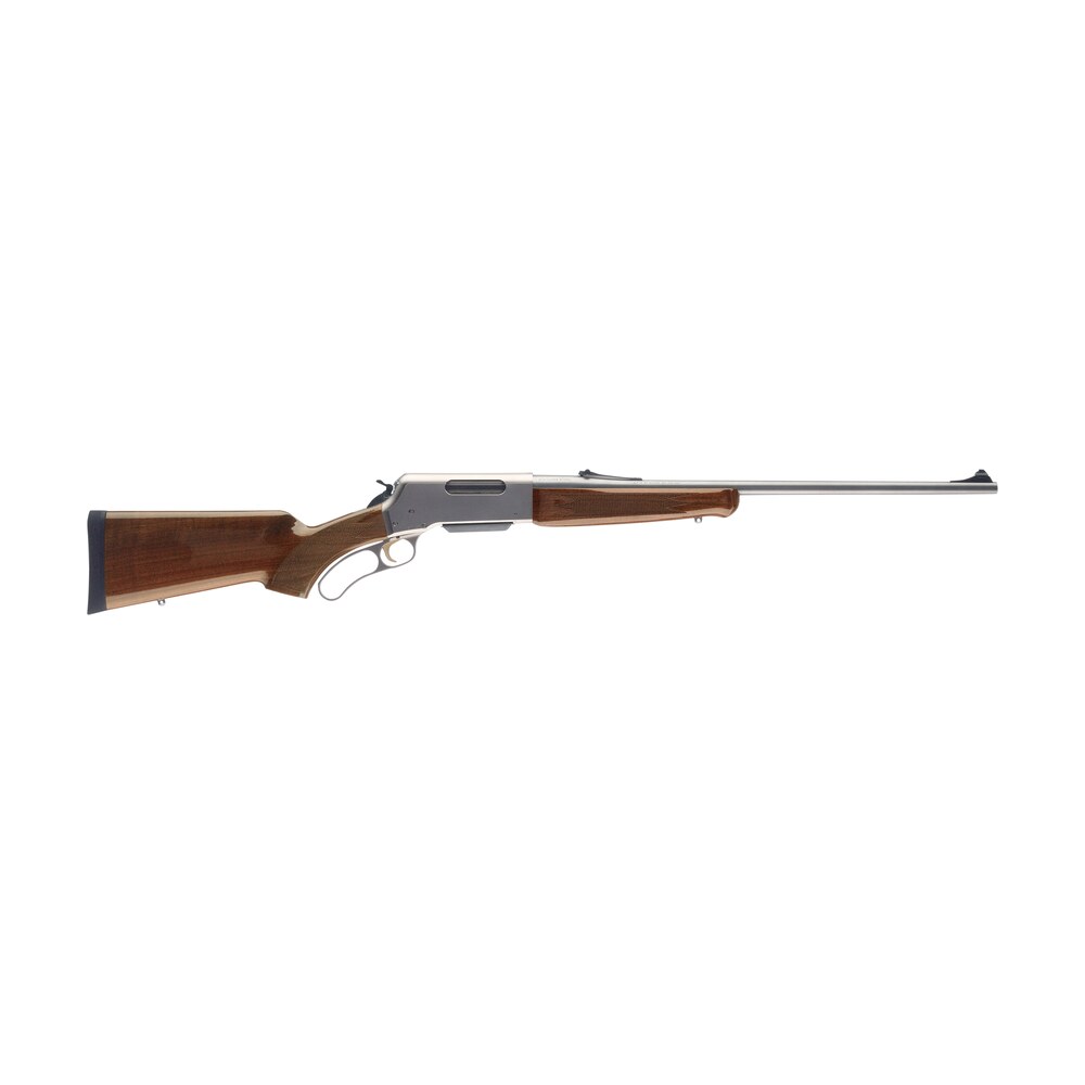 browning 034018124 blr lightweight 270 win 4+1 22" matte stainless/ free floating barrel, matte nickel aluminum receiver, gloss black walnut/ fixed pistol grip stock, right hand Browning 034018124 BLR Lightweight 270 Win 4+1 22" Matte Stainless/ Free-Floating Sports South item 61402