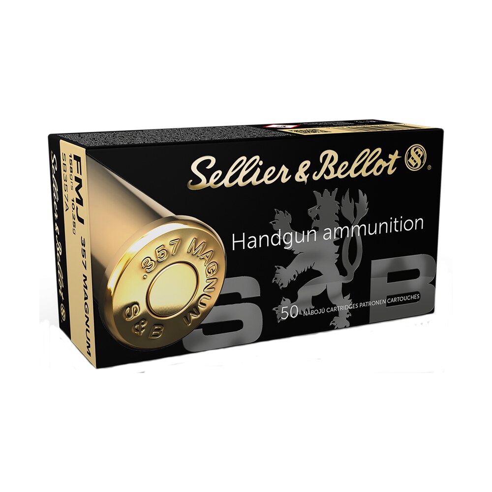sellier & bellot sb357a handgun 357mag 158gr full metal jacket 50 per box/20 case Sellier & Bellot SB357A Handgun 357Mag 158gr Full Metal Jacket 50 Per Box/20 Case Sports South item 61892