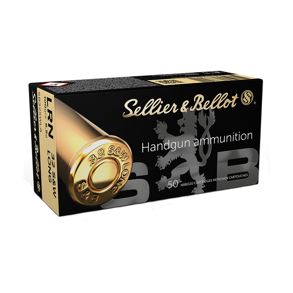 sellier & bellot sb32swla handgun 32s&wlong 100gr lead round nose 50 per box/30 case Sellier & Bellot SB32SWLA Handgun 32S&WLong 100gr Lead Round Nose 50 Per Box/30 Case Sports South item 61902
