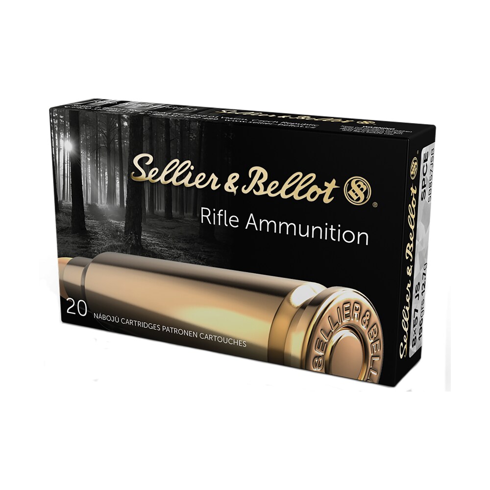 sellier & bellot sb857jsb rifle 8x57js 196gr soft point cut through edge 20 per box/20 case Sellier & Bellot SB857JSB Rifle 8x57JS 196gr Soft Point Cut Through Edge 20 Per Box/20 Case Sports South item 61917