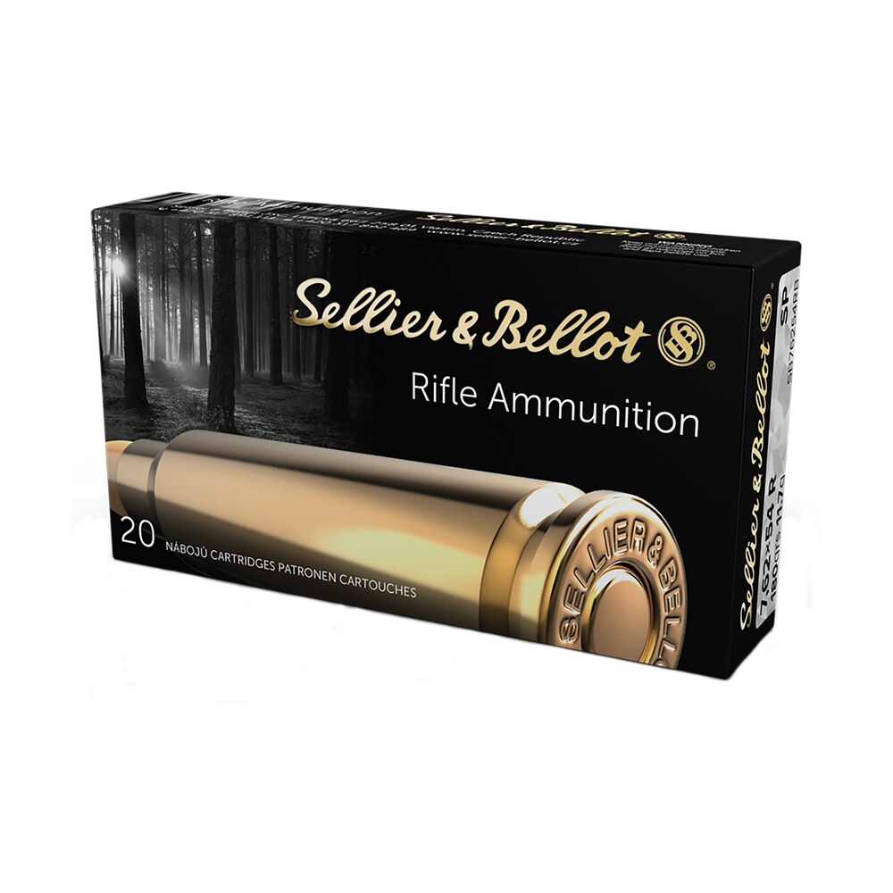 sellier & bellot sb76254rb rifle 7.62x54mmr 180gr soft point 20 per box/20 case Sellier & Bellot SB76254RB Rifle 7.62x54mmR 180gr Soft Point 20 Per Box/20 Case Sports South item 61923
