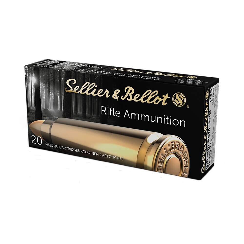 sellier & bellot sb68b rifle 6.8mmremspc 110gr plastic tip special 20 per box/30 case Sellier & Bellot SB68B Rifle 6.8mmRemSPC 110gr Plastic Tip Special 20 Per Box/30 Case Sports South item 61927