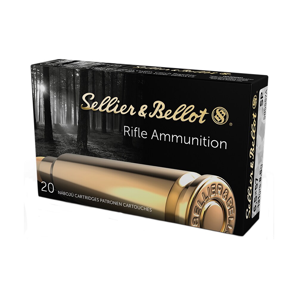 sellier & bellot sb6557a rifle 6.5x57mm 131gr soft point 20 per box/20 case Sellier & Bellot SB6557A Rifle 6.5x57mm 131gr Soft Point 20 Per Box/20 Case Sports South item 61930