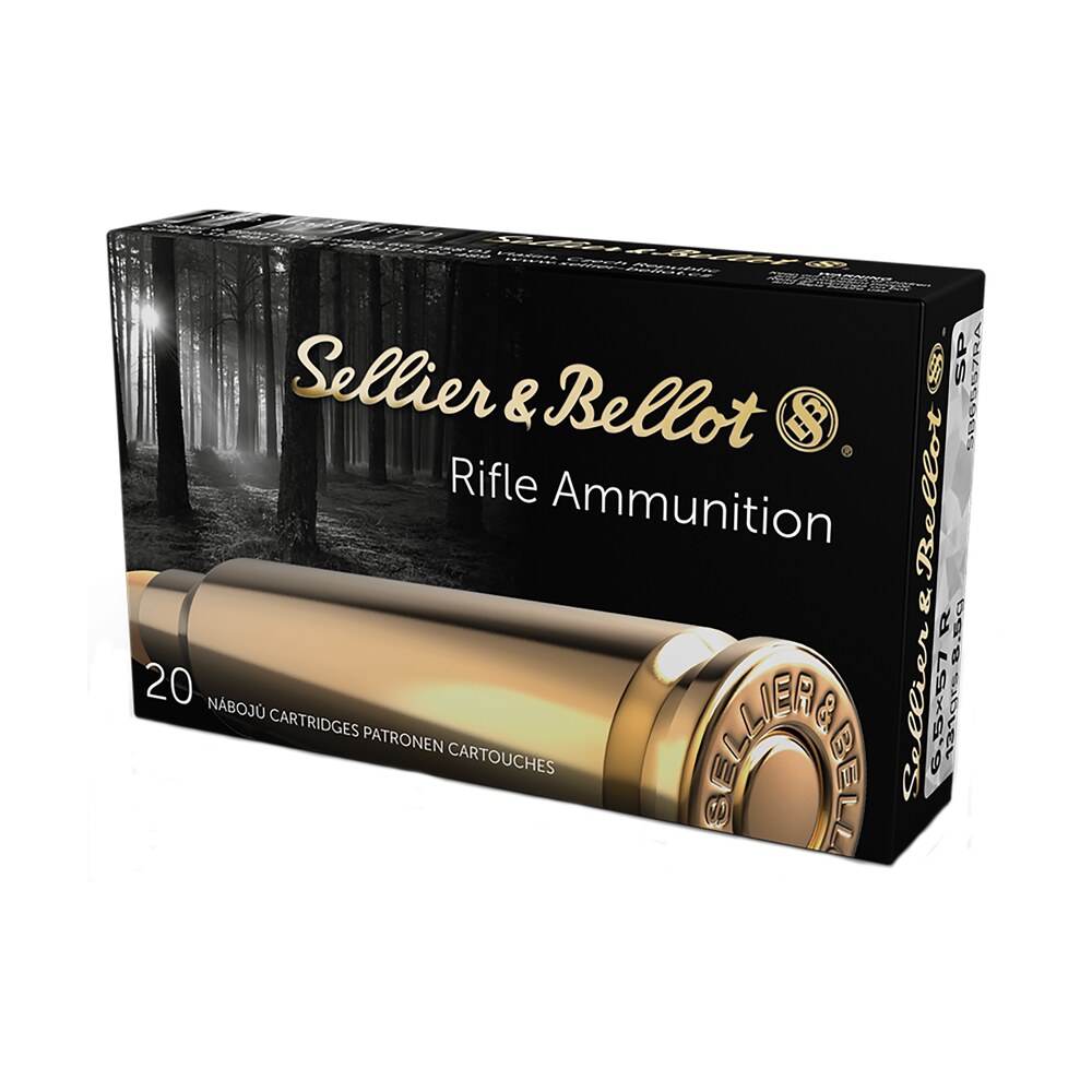 sellier & bellot sb6557ra rifle 6.5x57mm 131gr soft point 20 per box/20 case Sellier & Bellot SB6557RA Rifle 6.5x57mm 131gr Soft Point 20 Per Box/20 Case Sports South item 61931