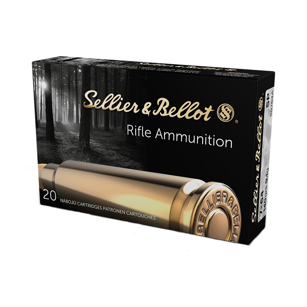 sellier & bellot sb764a rifle 7x64mmbrenneke 140gr soft point 20 per box/20 case Sellier & Bellot SB764A Rifle 7x64mmBrenneke 140gr Soft Point 20 Per Box/20 Case Sports South item 61934