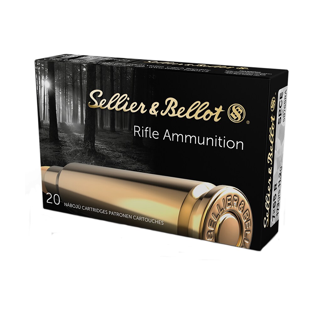 sellier & bellot sb765ra rifle 7x65mmr 173gr soft point cut through edge 20 per box/20 case Sellier & Bellot SB765RA Rifle 7x65mmR 173gr Soft Point Cut Through Edge 20 Per Box/20 Case Sports South item 61935