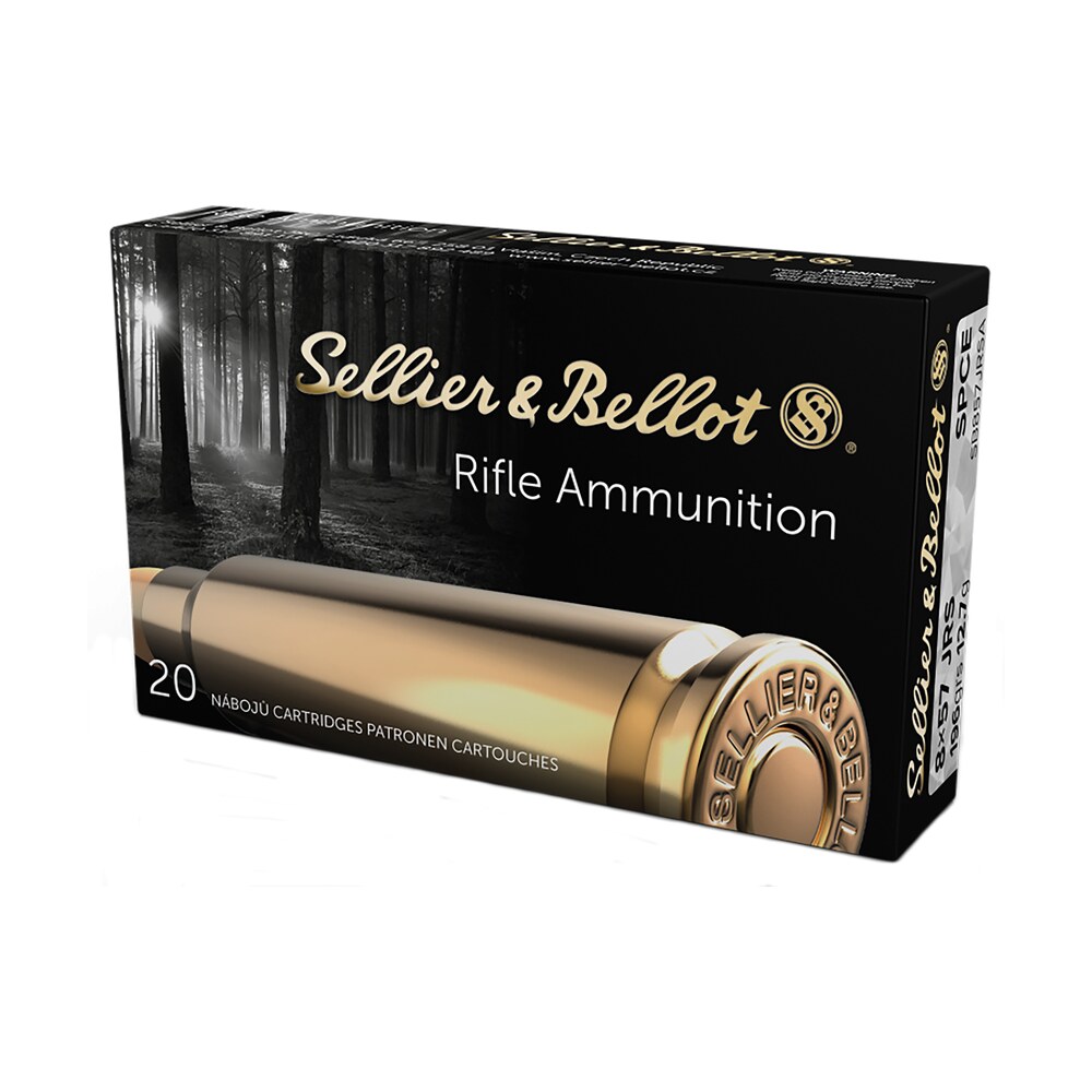 sellier & bellot sb857jrsa rifle 8x57jrs 196gr soft point cut through edge 20 per box/20 case Sellier & Bellot SB857JRSA Rifle 8x57JRS 196gr Soft Point Cut Through Edge 20 Per Box/20 Sports South item 61940
