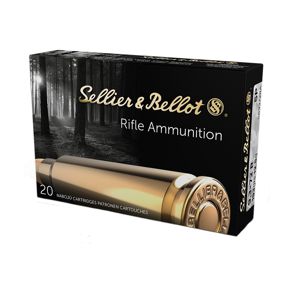 sellier & bellot sb9372ra rifle 9.3mmx72r 193gr soft point 20 per box/20 case Sellier & Bellot SB9372RA Rifle 9.3mmx72R 193gr Soft Point 20 Per Box/20 Case Sports South item 61944