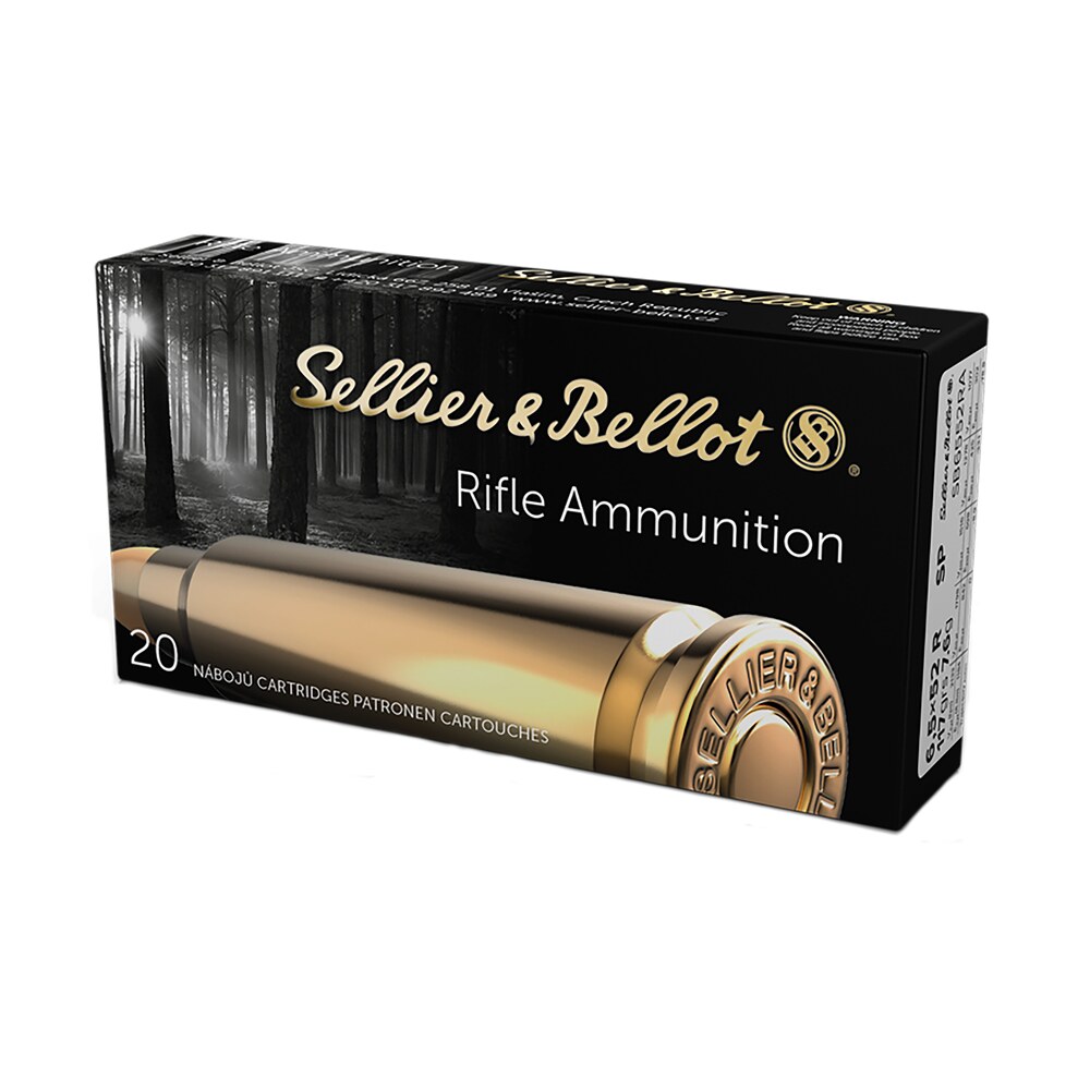 sellier & bellot sb6552ra rifle 6.5x52mmr 117gr soft point 20 per box/25 case Sellier & Bellot SB6552RA Rifle 6.5x52mmR 117gr Soft Point 20 Per Box/25 Case Sports South item 61948