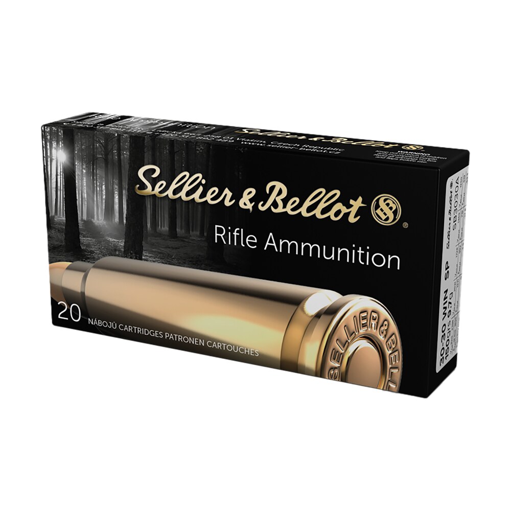 sellier & bellot sb3030a rifle 30 30win 150gr soft point 20 per box/25 case Sellier & Bellot SB3030A Rifle 30-30Win 150gr Soft Point 20 Per Box/25 Case Sports South item 61949