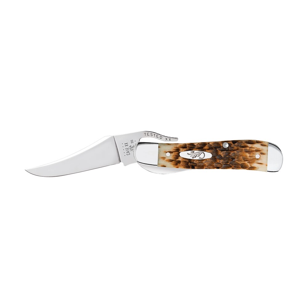 case 0260 6 russlock 2.70″ folding russlock clip plain mirror polished tru sharp ss blade/peach seed jigged amber bone handle Case 0260 6 RussLock 2.70" Folding RussLock Clip Plain Mirror Polished Tru-Sharp SS Blade/Peach Sports South item 6235