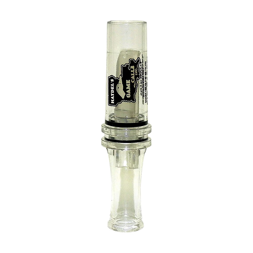 haydel's game calls bc10 big barreled open call single reed mallard sounds attracts ducks clear plastic Haydel's Game Calls BC10 Big Barreled Open Call Single Reed Mallard Sounds Attracts Ducks Clear Sports South item 62811