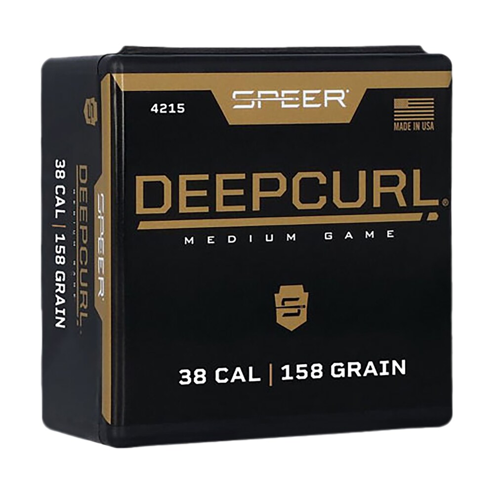 speer 4215 deepcurl 38cal 158gr hollow point 100 per box/5 case Speer 4215 DeepCurl 38Cal 158gr Hollow Point 100 Per Box/5 Case Sports South item 63257