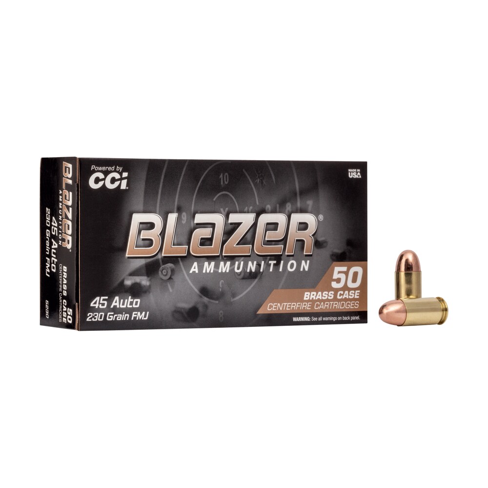 cci 5230 blazer brass handgun 45acp 230gr full metal jacket 50 per box/20 case CCI 5230 Blazer Brass Handgun 45ACP 230gr Full Metal Jacket 50 Per Box/20 Case Sports South item 63311