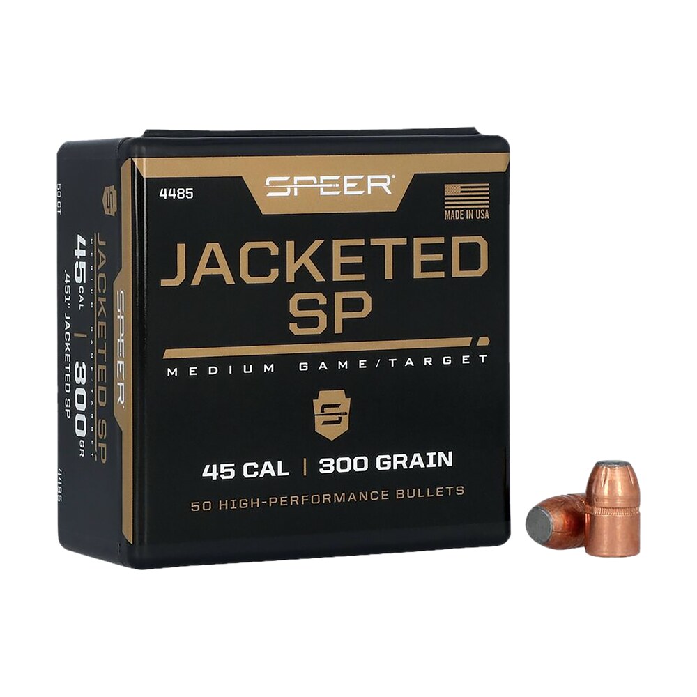 speer 4485 handgun plinking .451 300 gr jacketed soft point Speer 4485 Handgun Plinking .451 300 gr Jacketed Soft Point Sports South item 63403