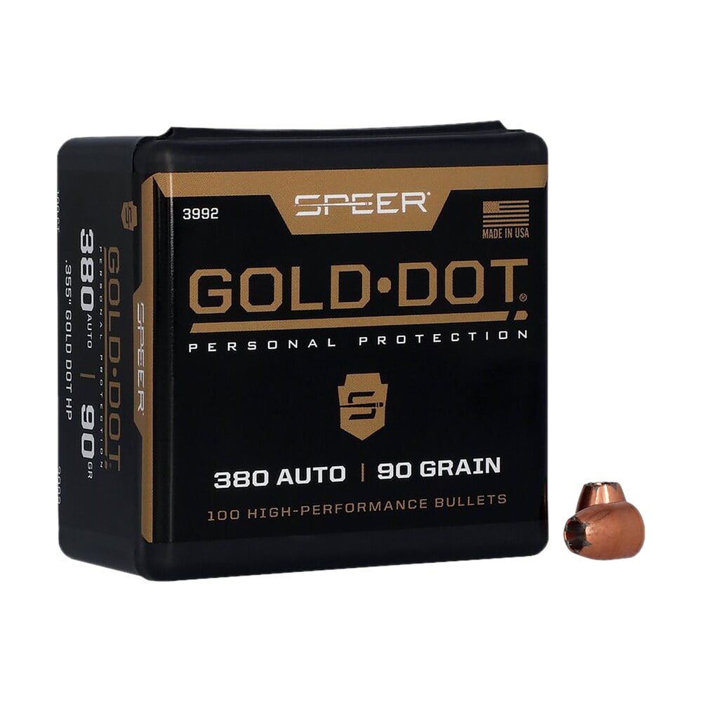 speer 3992 gold dot personal protection 9mm .355 90 gr hollow point 100 box Speer 3992 Gold Dot Personal Protection 9mm .355 90 GR Hollow Point 100 Box Sports South item 63407
