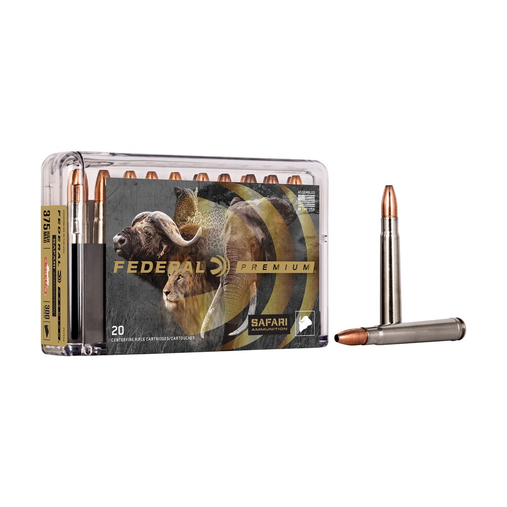 federal p375sa premium safari cape shok 375h&hmag 300gr swift a frame 20 per box/10 case Federal P375SA Premium Safari Cape-Shok 375H&HMag 300gr Swift A Frame 20 Per Box/10 Case Sports South item 63657