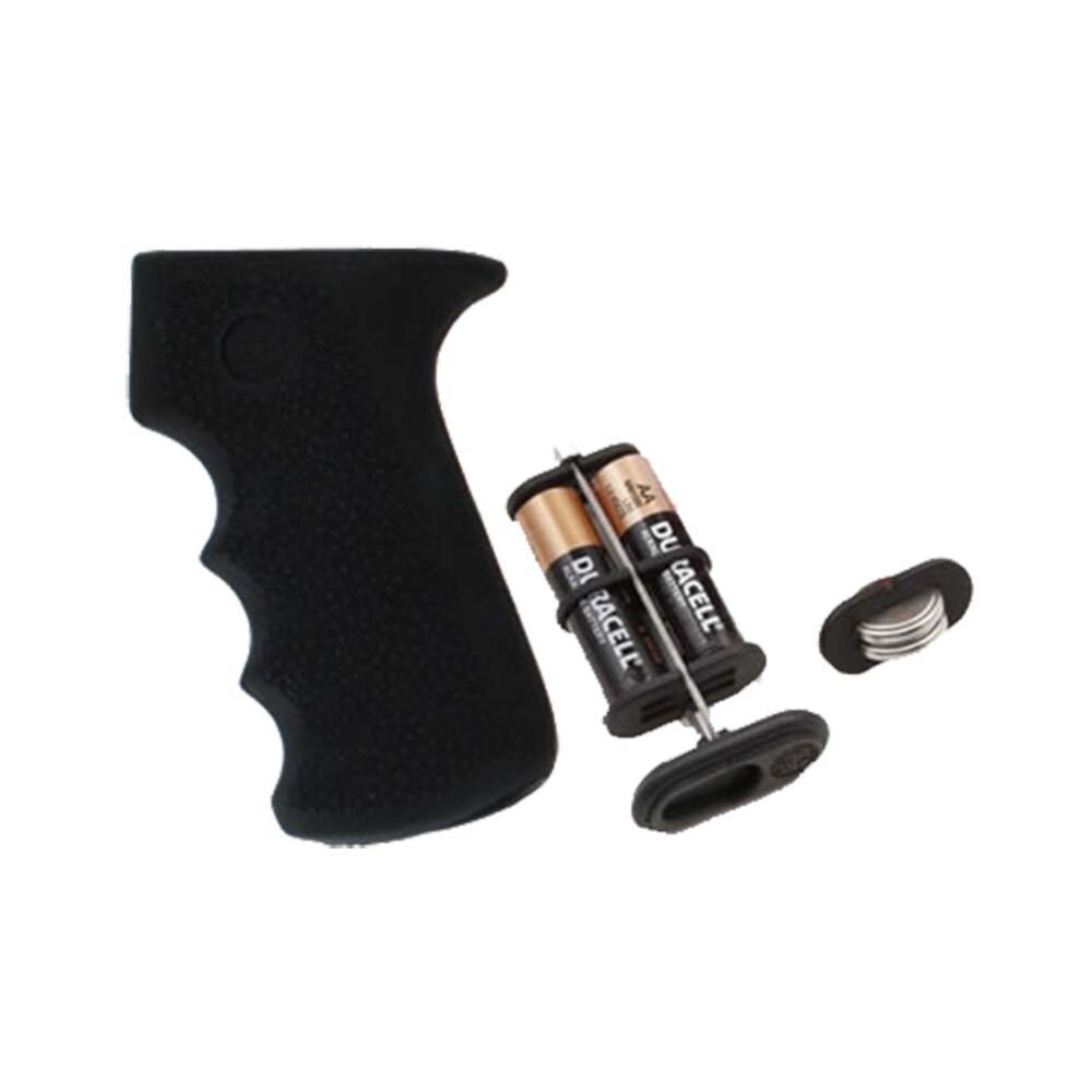 hogue 74010 rubber grip cobblestone black rubber with finger grooves & storage for ak 47, ak 74 (batteries not included) Hogue 74010 Rubber Grip Cobblestone Black Rubber Sports South item 64382