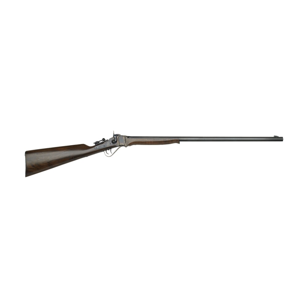 taylors & company 220070 half pint sharps 38 55 win caliber with 1rd capacity, 26" blued barrel, color case hardened metal finish & walnut synthetic stock right hand (full size) Taylors & Company 220070 Half-Pint Sharps 38-55 Win Caliber Sports South item 64770