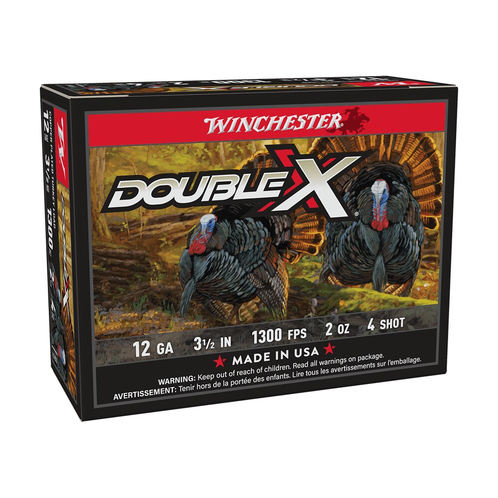 winchester ammo sth12354 double x high velocity turkey 12gauge 3.50" 2oz 4shot 10 per box/10 case Winchester Ammo STH12354 Double X High Velocity Turkey 12Gauge 3.50" 2oz 4Shot 10 Per Box/10 Sports South item 65111