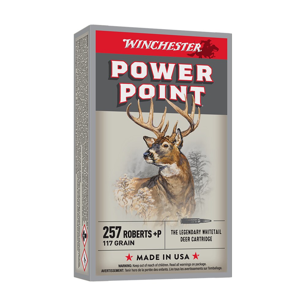 winchester ammo x257p3 super x 257roberts 117gr power point 20 per box/10 case Winchester Ammo X257P3 Super X 257Roberts 117gr Power Point 20 Per Box/10 Case Sports South item 65157