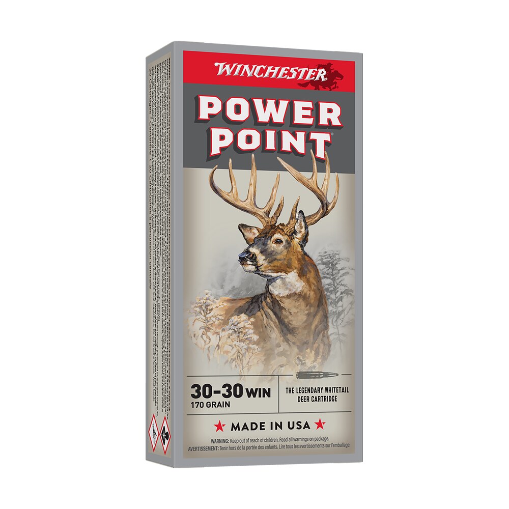 winchester ammo x30303 power point 30 30win 170gr 20 per box/10 case Winchester Ammo X30303 Power-Point 30-30Win 170gr 20 Per Box/10 Case Sports South item 65174