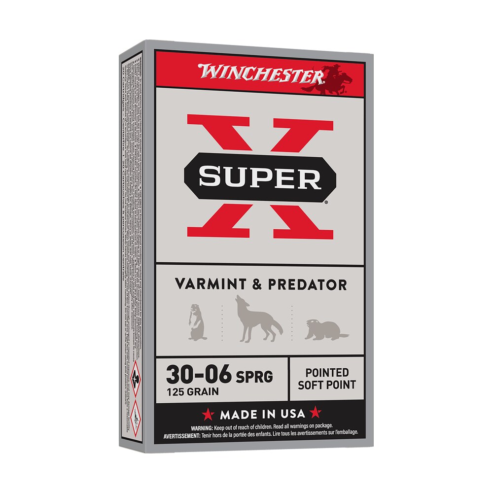 winchester ammo x30062 super x 30 06springfield 125gr pointed soft point 20 per box/10 case Winchester Ammo X30062 Super X 30-06Springfield 125gr Pointed Soft Point 20 Per Box/10 Case Sports South item 65177