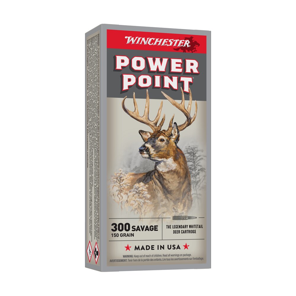 winchester ammo x3001 power point 300savage 150gr 20 per box/10 case Winchester Ammo X3001 Power-Point 300Savage 150gr 20 Per Box/10 Case Sports South item 65190
