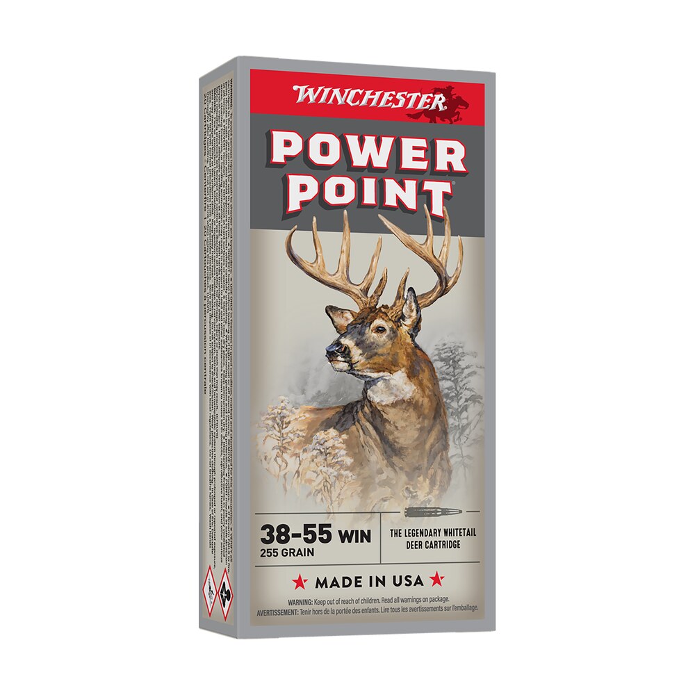 winchester ammo x3855 super x 38 55win 255gr power point 20 per box/10 case Winchester Ammo X3855 Super X 38-55Win 255gr Power Point 20 Per Box/10 Case Sports South item 65227