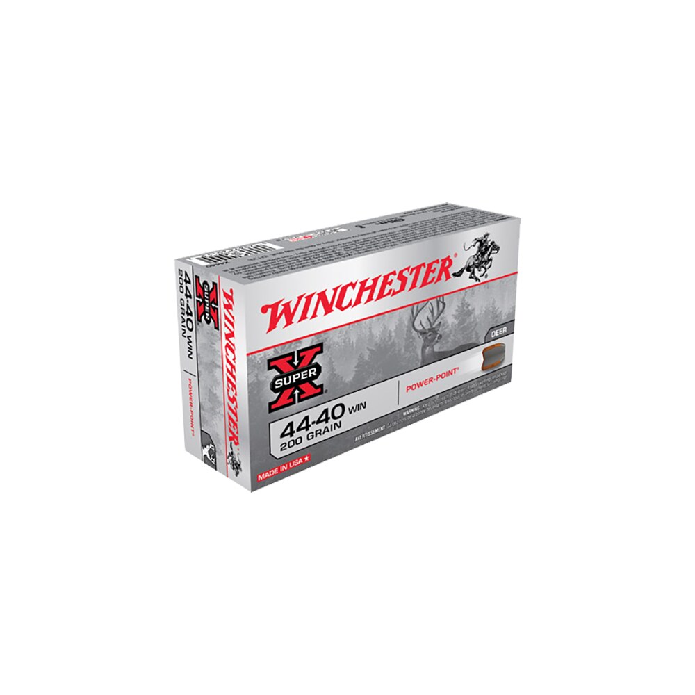 winchester ammo x4440 super x 44 40win 200gr power point 50 per box/10 case Winchester Ammo X4440 Super X 44-40Win 200gr Power Point 50 Per Box/10 Case Sports South item 65230