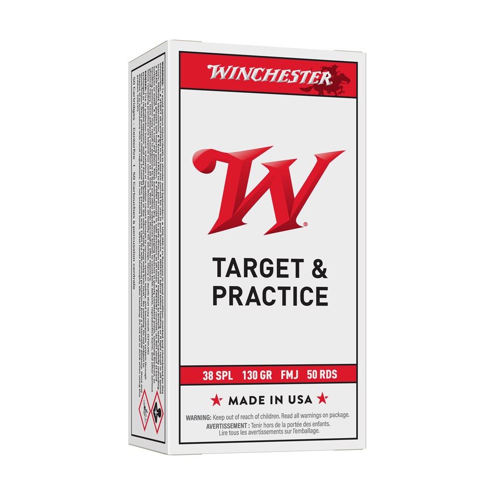 winchester ammo q4171 usa 38special 130gr full metal jacket 50 per box/10 case Winchester Ammo Q4171 USA 38Special 130gr Full Metal Jacket 50 Per Box/10 Case Sports South item 65466