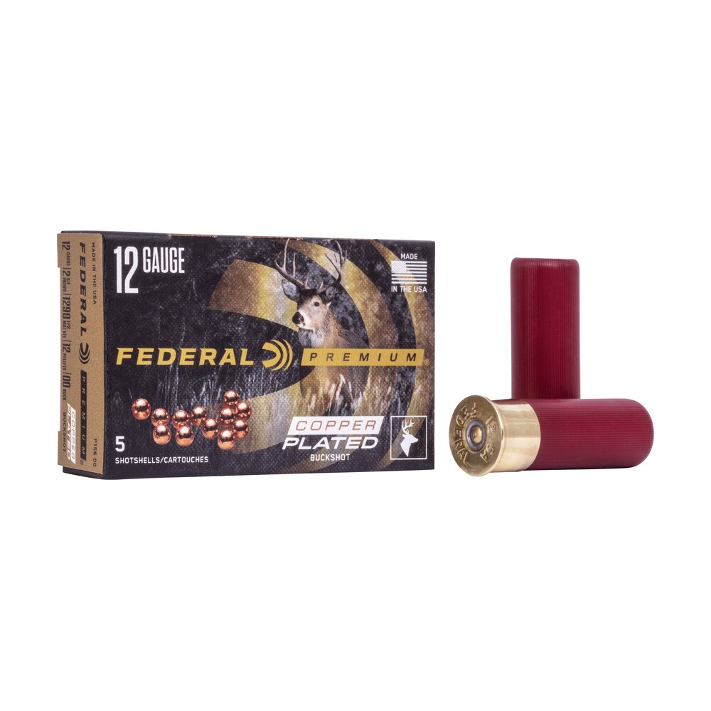 federal p15600 premium magnum 12gauge 2.75" 12pellets 1 1/2oz 00buckshot 5 per box/50 case Federal P15600 Premium Magnum 12Gauge 2.75" 12Pellets 1 1/2oz 00BuckShot 5 Per Box/50 Case Sports South item 65533