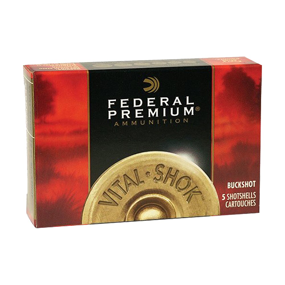 federal p158000 premium magnum 12gauge 3" 10pellets 000buckshot 5 per box/50 case Federal P158000 Premium Magnum 12Gauge 3" 10Pellets 000BuckShot 5 Per Box/50 Case Sports South item 65846