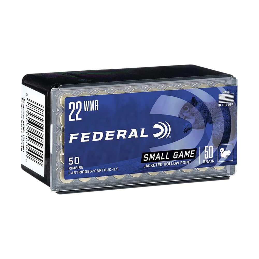 federal 757 small game & target 22wmr 50gr jacketed hollow point 50 per box/60 case Federal 757 Small Game & Target 22WMR 50gr Jacketed Hollow Point 50 Per Box/60 Case Sports South item 65852