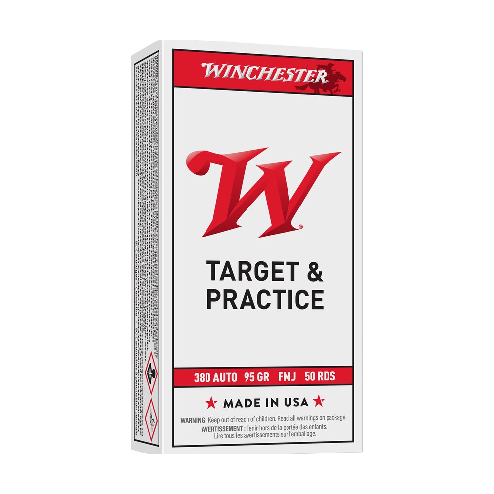 winchester ammo q4206 usa 380acp 95gr full metal jacket 50 per box/10 case Winchester Ammo Q4206 USA 380ACP 95gr Full Metal Jacket 50 Per Box/10 Case Sports South item 65909