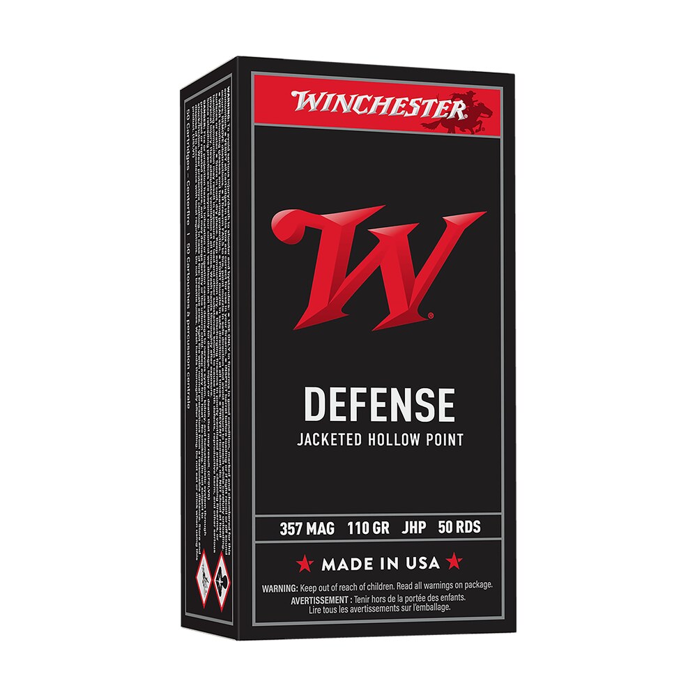 winchester ammo q4204 usa 357mag 110gr jacketed hollow point 50 per box/10 case Winchester Ammo Q4204 USA 357Mag 110gr Jacketed Hollow Point 50 Per Box/10 Case Sports South item 65910
