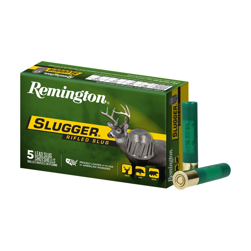remington ammunition 20618 slugger 410 gauge 2.50" 1/5 oz rifled slug shot 5 per box/ 50 cs Remington Ammunition 20618 Slugger 410 Gauge 2.50" 1/5 oz Rifled Slug Shot 5 Per Box/ 50 Cs Sports South item 66060