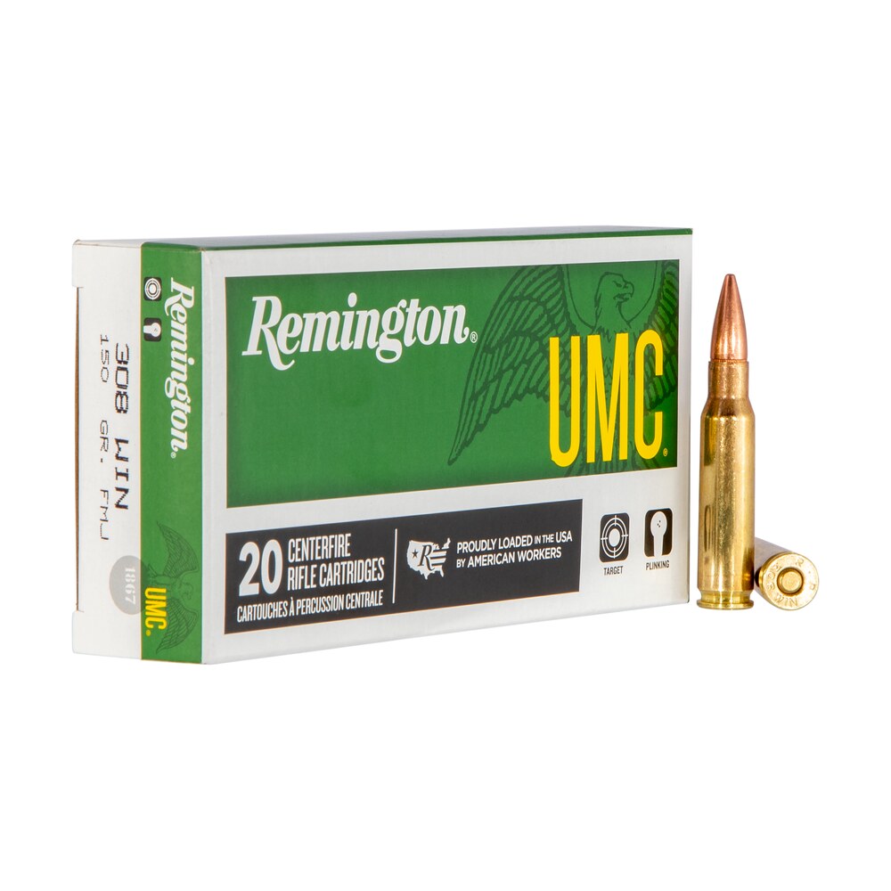 remington ammunition 23715 umc 308win 150gr full metal jacket 20 per box/10 case Remington Ammunition 23715 UMC 308Win 150gr Full Metal Jacket 20 Per Box/10 Case Sports South item 66950